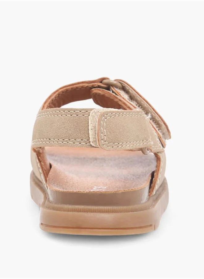 JUNIORS Boys Solid Sandals With Hook And Loop Closure Ramadan Collection