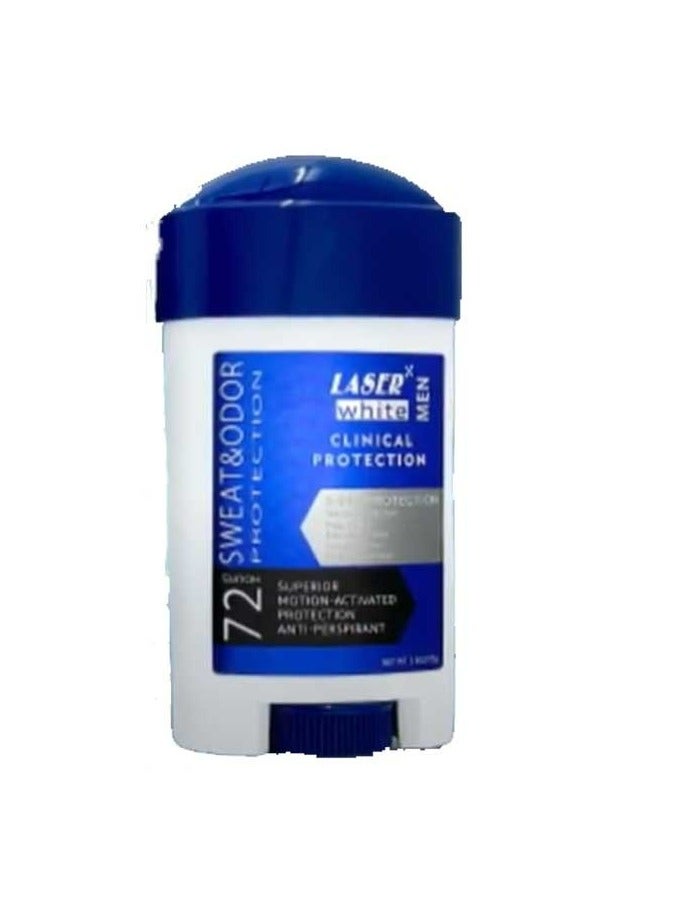 laser white Clinical Protection Cream 72 Hours Antiperspirant Deodorant 75g - Image 2