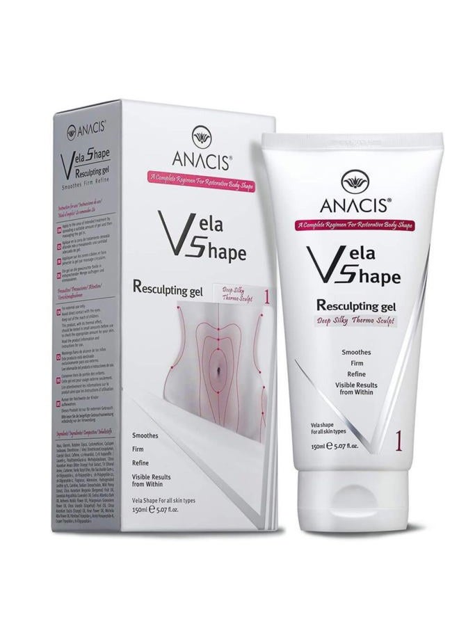 Anacis Anti-Cellulite Advanced Hot Body Cream Gel For Even Skin and Elasticity 5.07 Oz - Image 1