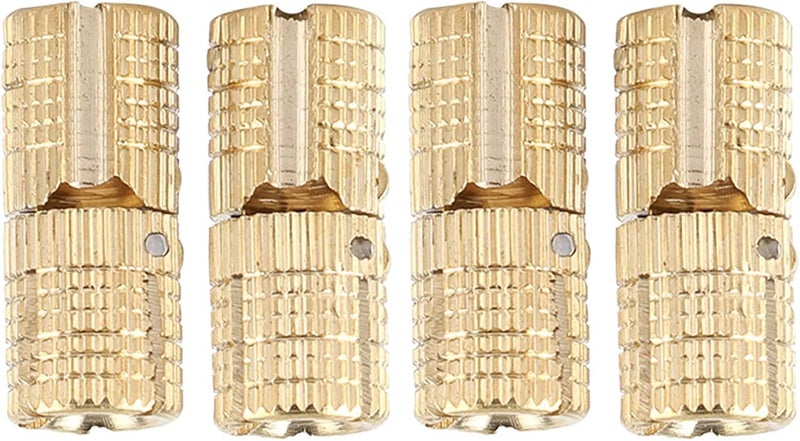 Concealed Drum Hinge - 180° Opening Angle - Easy to Install - Sturdy and - for Lightweight Worktop or Table - Made of Heavy Duty Copper Material - Image 2