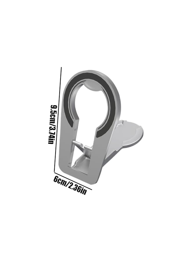 S-TOP Magnetic Phone Ring, Double Side Smartphone Bracket, Slim Foldable Portable Phone Ring, for Metal Surfaces, Travel, Home, Gym, Vehicles, Refrigerators - Image 3