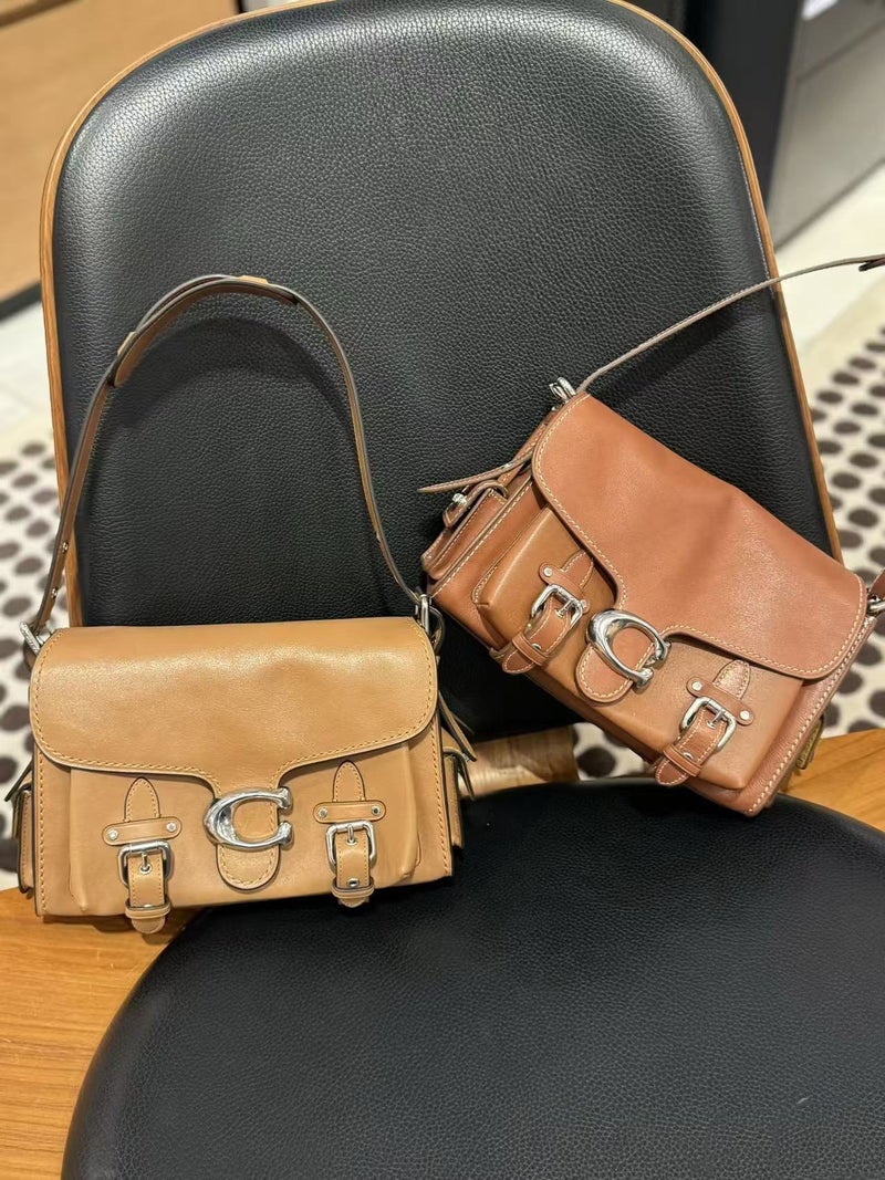 Kou Cargo Soft Tabby Shoulder Crossbody Handbag Vintage Flip Casual Bags - Image 3