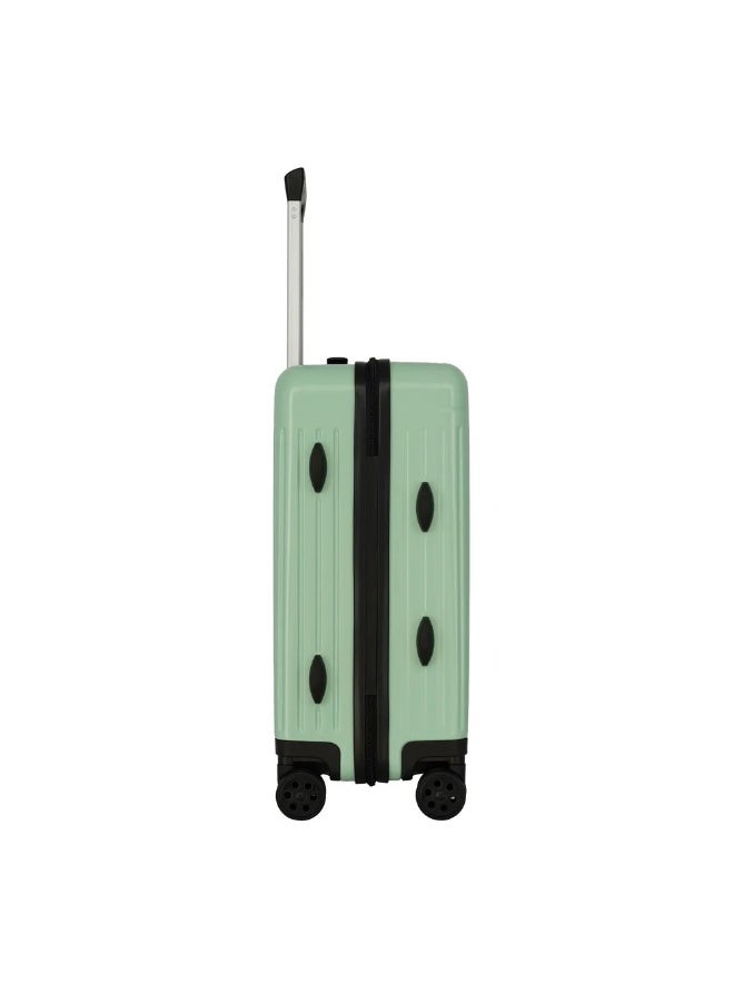 Tom Cruiser Jet Setter 20-Inch Hard Shell Cabin Luggage – ABS Lightweight Suitcase with 360° Spinner Wheels, TSA Lock, Anti-Theft Zipper, Premium Lining – Green - Image 4