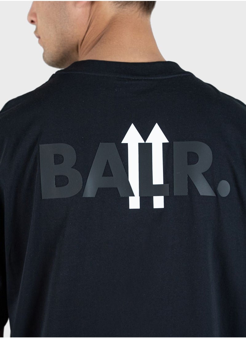 BALR - Joey Box Double Arrow T-Shirt - Image 1