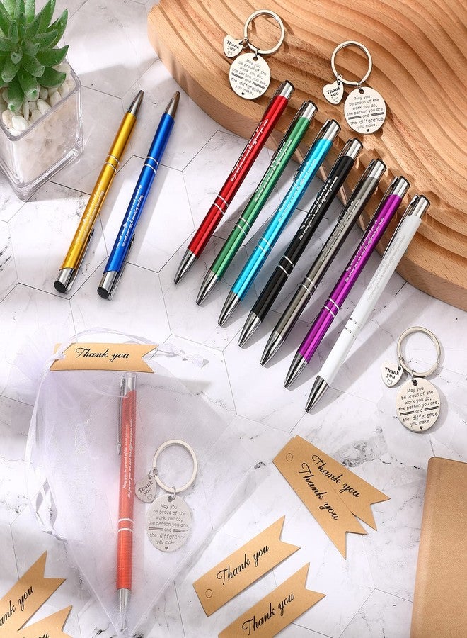 تيلينغ مجموعة هدايا تقدير الموظفين من تيلينج (30 مجموعة) - أقلام ملهمة بالجملة - سلاسل مفاتيح تحفيزية - أقلام حبر جاف - هدايا شكر لزملاء العمل والمعلمين والموظفين - عيد الميلاد - Image 2