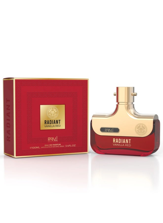 PRIVE Radiant Vanilla Red - EDP Women 100ml - Image 1
