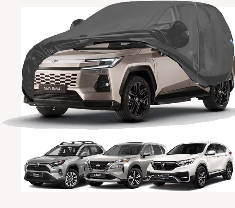TORONTO Car Cover – Fits Toyota RAV4, Honda CRV/CR-V, Nissan Rogue – All-Weather, Waterproof, Dust & UV Resistant - Image 1