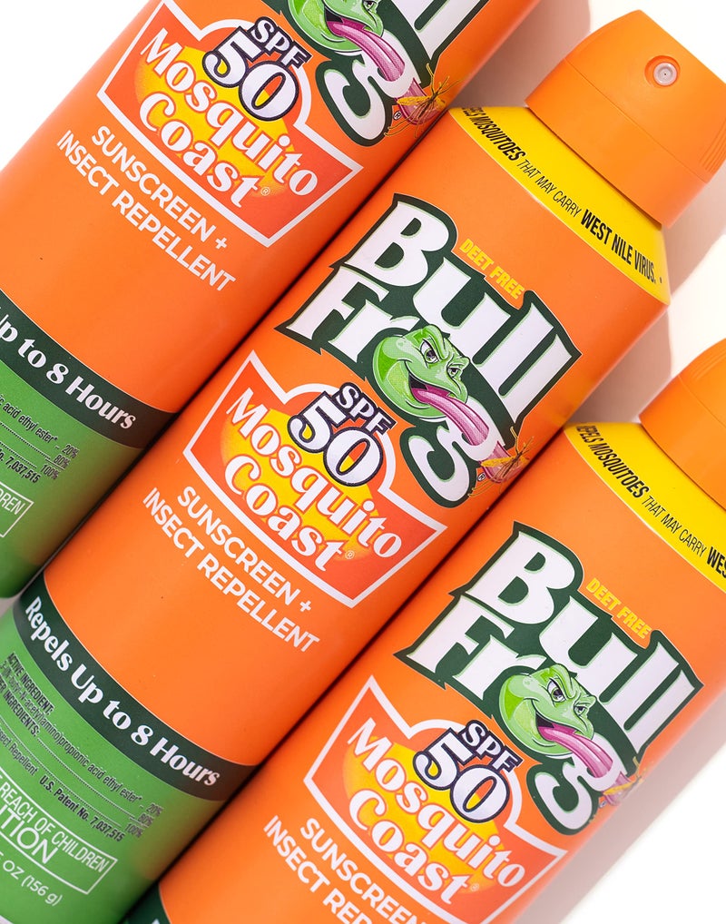 Bullfrog Mosquito Coast Sunscreen SPF50 + Insect Repellant 5.5oz Continuous Spray, 2pk - Image 4