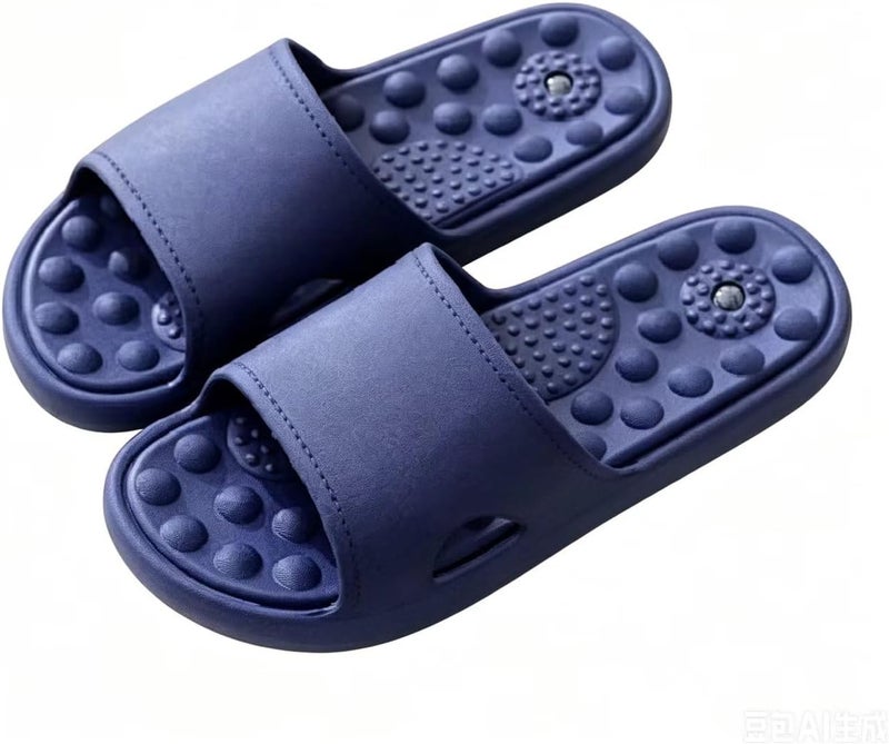Plantar Fasciitis Massage Slippers Women Men Acupressure Sandals Open Toe Shower Shoes Summer House Slides Relief Foot Arch Arthritis Neuropathy Pain