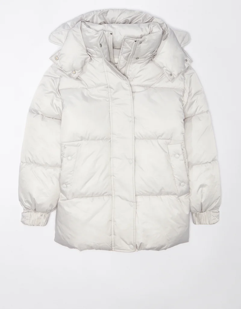 American Eagle Casual Oversized Puffer Jacket