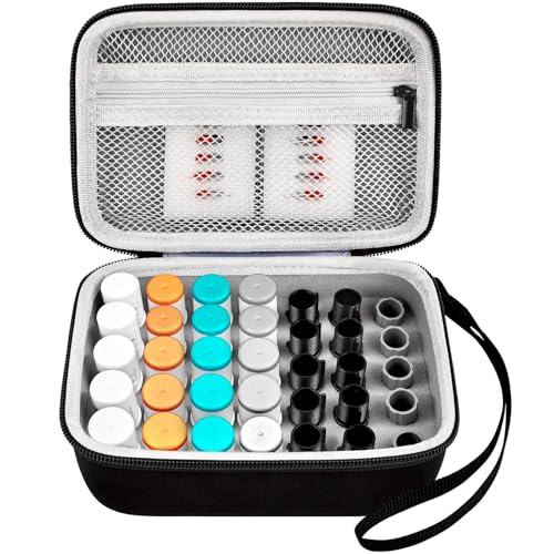 GWCASE Case Compatible with Silhouette for Cameo Auto Blades, 35+pcs Tool Organizer Container for Rotary Kraft AutoBlade Pen Holder Punch Blades Tools Adapter Set (Box Only) - Image 1