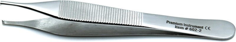 Premium Instruments Adson 12cm Serrated Tip 1x2 Rat Tooth Kocher Tweezer Dressing Forcep Plier Instruments - Image 2