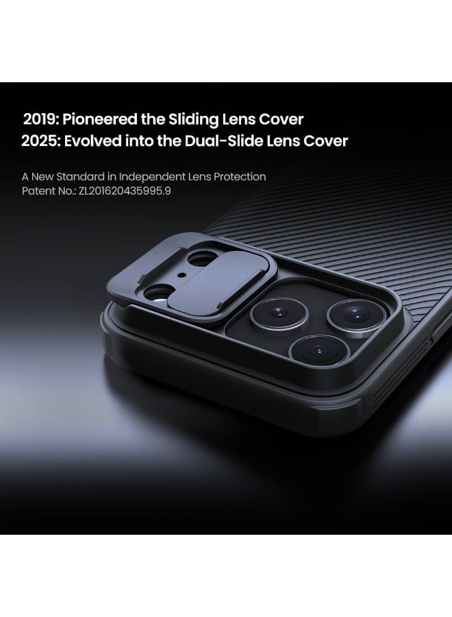 Nillkin Case for iPhone 17 Pro Max Nillkin Camshield Pro Cover with Slide Camera Lens Protection PC Back & TPU Bumper Frame Protection Anti Fingerprint Soft Delicate Touch Case - Image 4