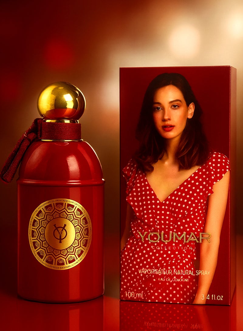 يومار عطر نسائي يدوم طويلاً | مجموعة يومار رقم 1002 | أفضل عطر نسائي (100 مل) بنفحات حلوة ومسكية وخشبية لأنوثة أنيقة - Image 1