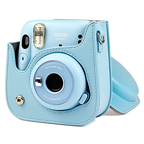 ZENKO Compatible with/Suitable for Mini 11 INSTAX Camera Compact Pouch Bag (ICE Blue) - Image 2