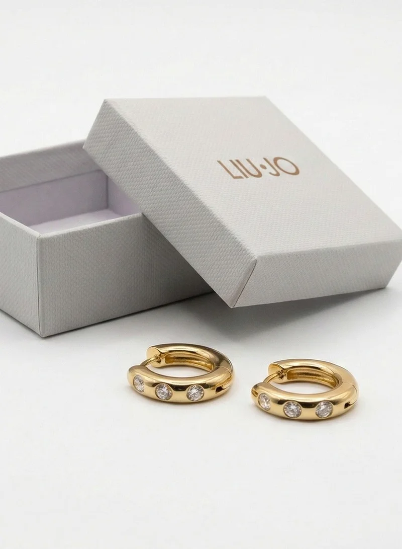 Liu Jo  Liu Jo Claw Gold Earrings for Women | Best Price UAE
