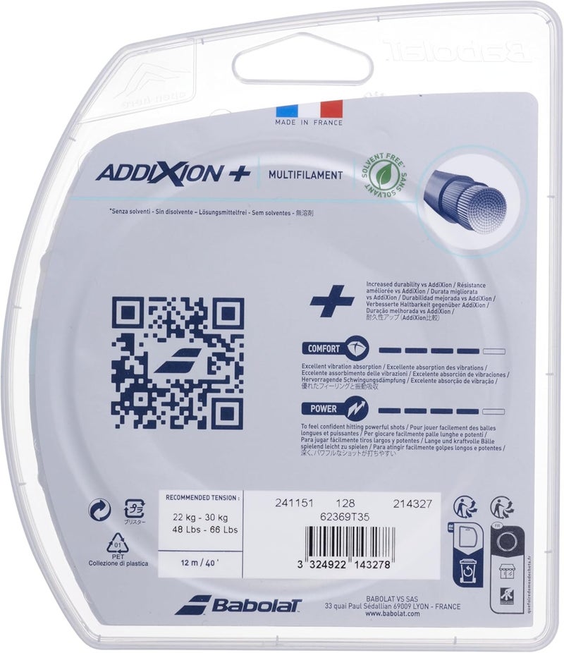 Babolat Addixion+ Natural Color Tennis String Set - Image 2