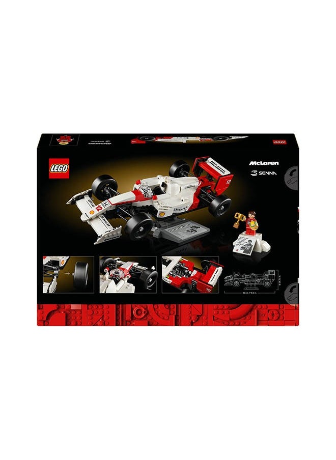 LEGO - Icons McLaren MP4/4 & Ayrton Senna Set 10330 (693) Pieces - Image 1