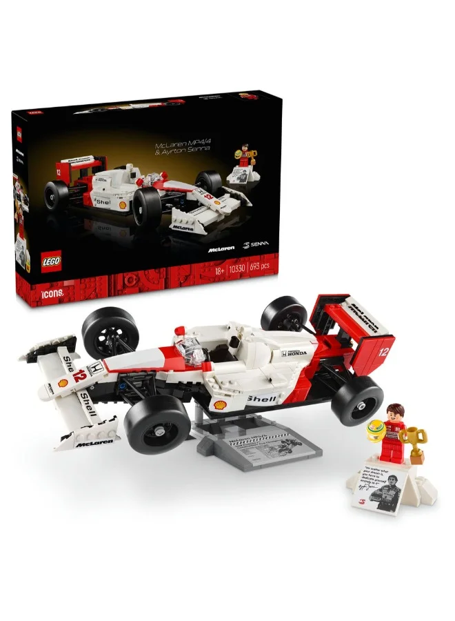 ليغو مجموعة 10330 McLaren MP4/4 & Ayrton Senna من LEGO® Icons