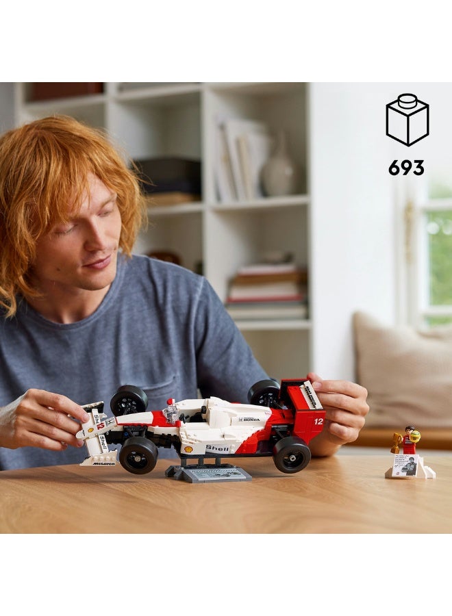 LEGO Icons McLaren MP4/4 & Ayrton Senna Set for Adults 10330 (Age 18+, 693 Pieces) - Image 2