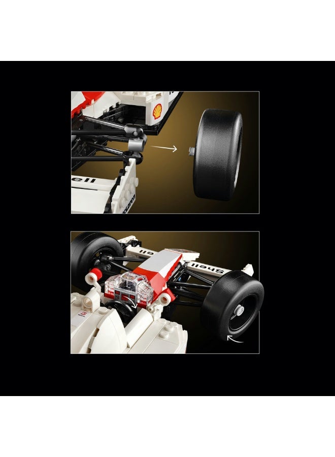LEGO Icons McLaren MP4/4 & Ayrton Senna Set for Adults 10330 (Age 18+, 693 Pieces) - Image 3