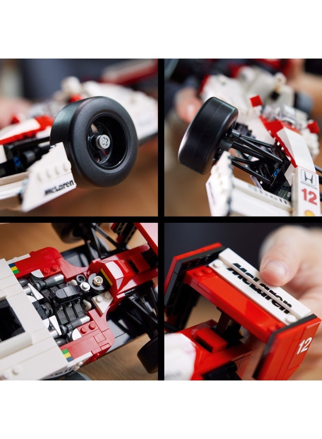 LEGO Icons McLaren MP4/4 & Ayrton Senna Set for Adults 10330 (Age 18+, 693 Pieces) - Image 5