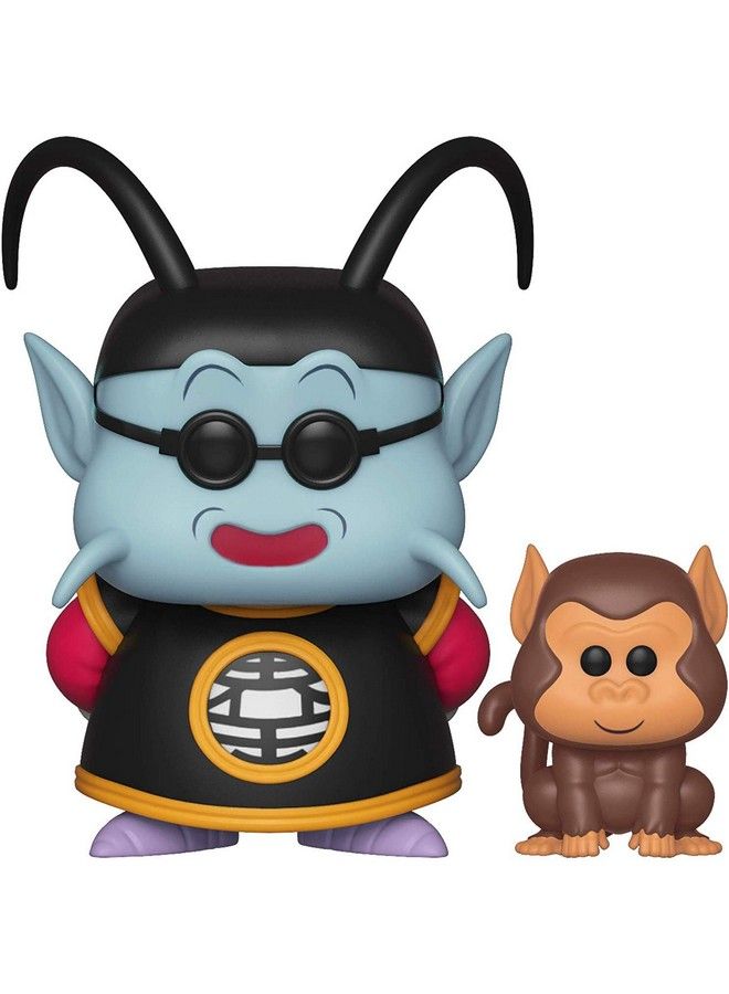 Funko King Kai & Bubbles: Dragonball Z X Funko Pop! Animation Vinyl Figure & 1 Pop! Compatible Pet Plastic Graphical Protector Bundle [532 / 36406 B] - Image 4