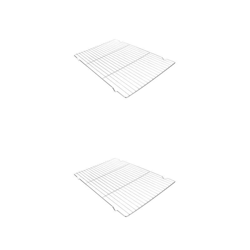 2pcs Cooking Rack Wire Rack For Cooking Convenient Cooling Rack Cooling Supply Thickened Cooling Rack Stainless Steel Cooking Rack - Image 1