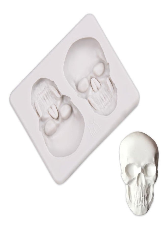 KOOBOOK 1Pcs Creative Skeleton Head Skull Silicone Cake Decoration Mold Chocolate Candy Molds Pastry DIY Candy Tools - Image 1