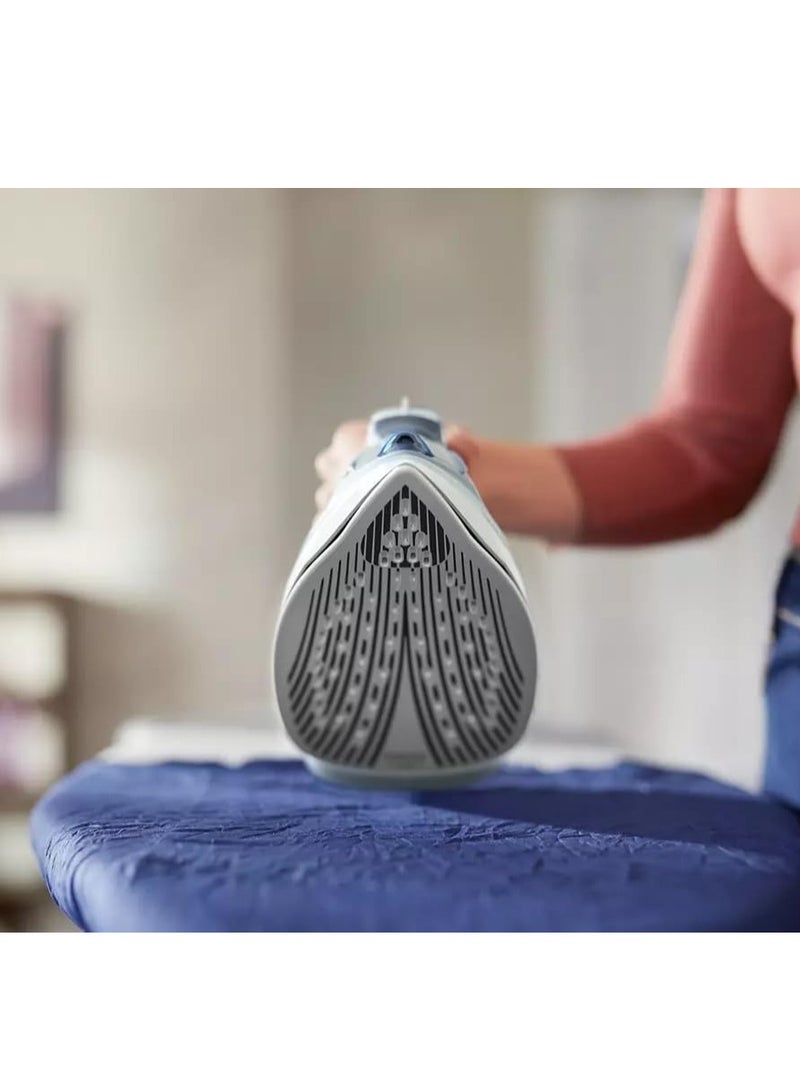 Philips Series 5000 Compact Steam Iron 320 ml 2400 W DST5020/26 Blue - Image 2