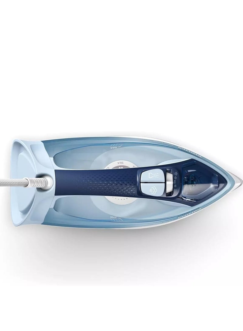 Philips Series 5000 Compact Steam Iron 320 ml 2400 W DST5020/26 Blue - Image 4