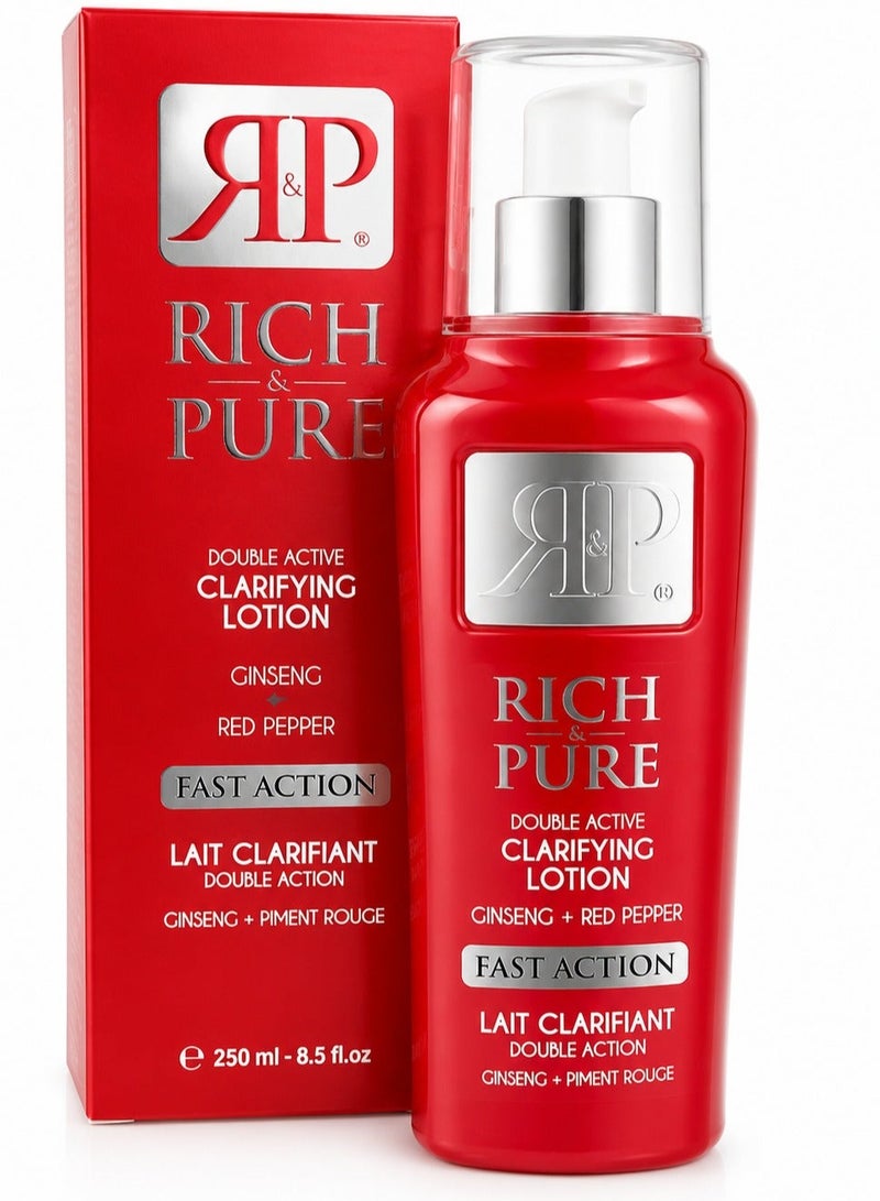 Rich & Pure Double Action Clarifying Body Lotion 250ml - Image 1