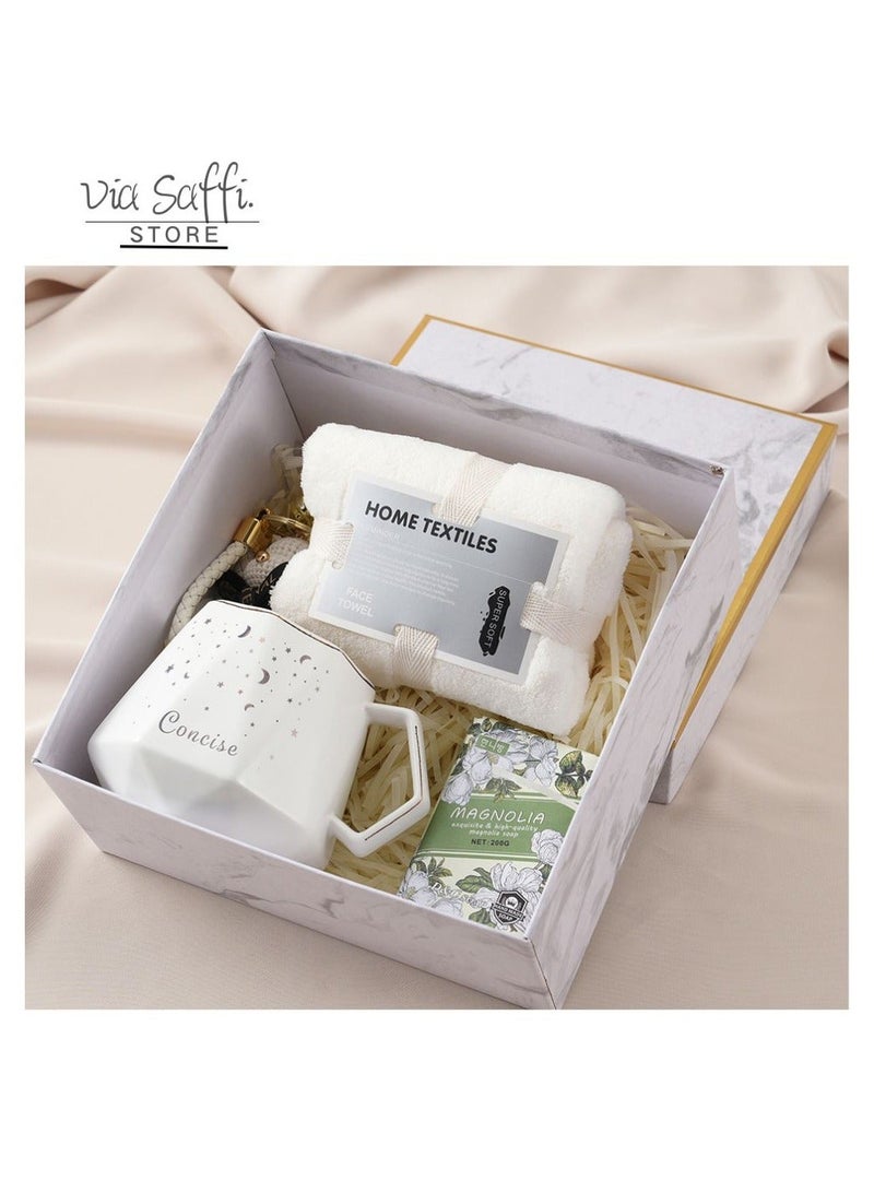 Via Saffi Gifts Basket for Women,Spa Gift Set for Women,Birthday Gifts for Women Mom Sister Girls Ladies - Image 2