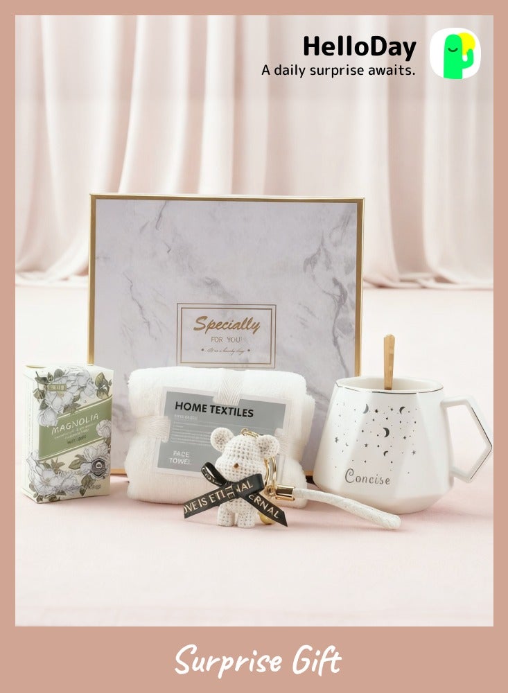 Via Saffi Gifts Basket for Women,Spa Gift Set for Women,Birthday Gifts for Women Mom Sister Girls Ladies - Image 1