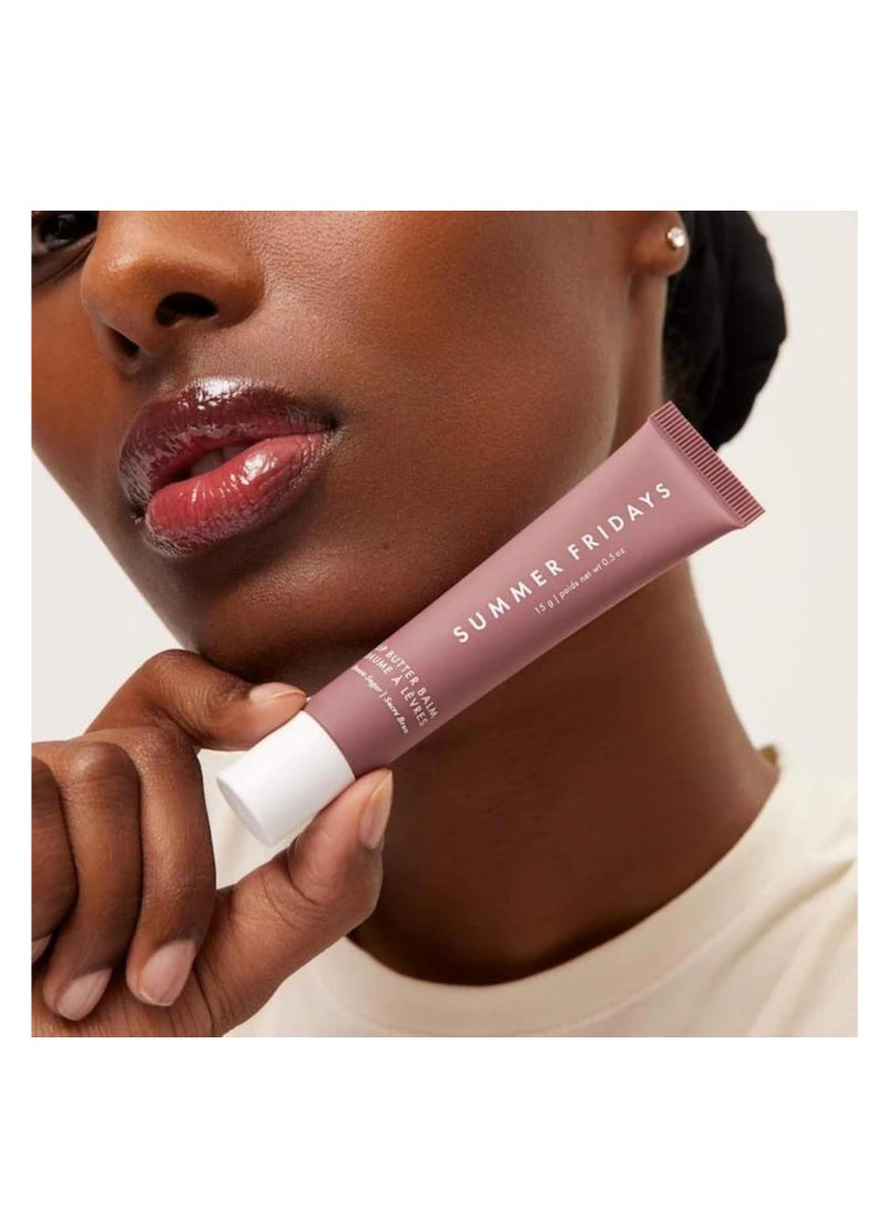 SUMMER FRIDAYS - Lip Butter Balm 15g - Brown Sugar - Image 1
