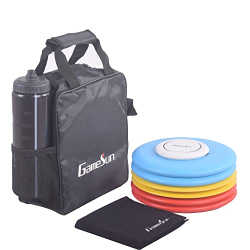 Gamesun Disc Golf Set with 6 Discs and Mini Disc,Starter Disc Golf Bag,Towel - Image 5