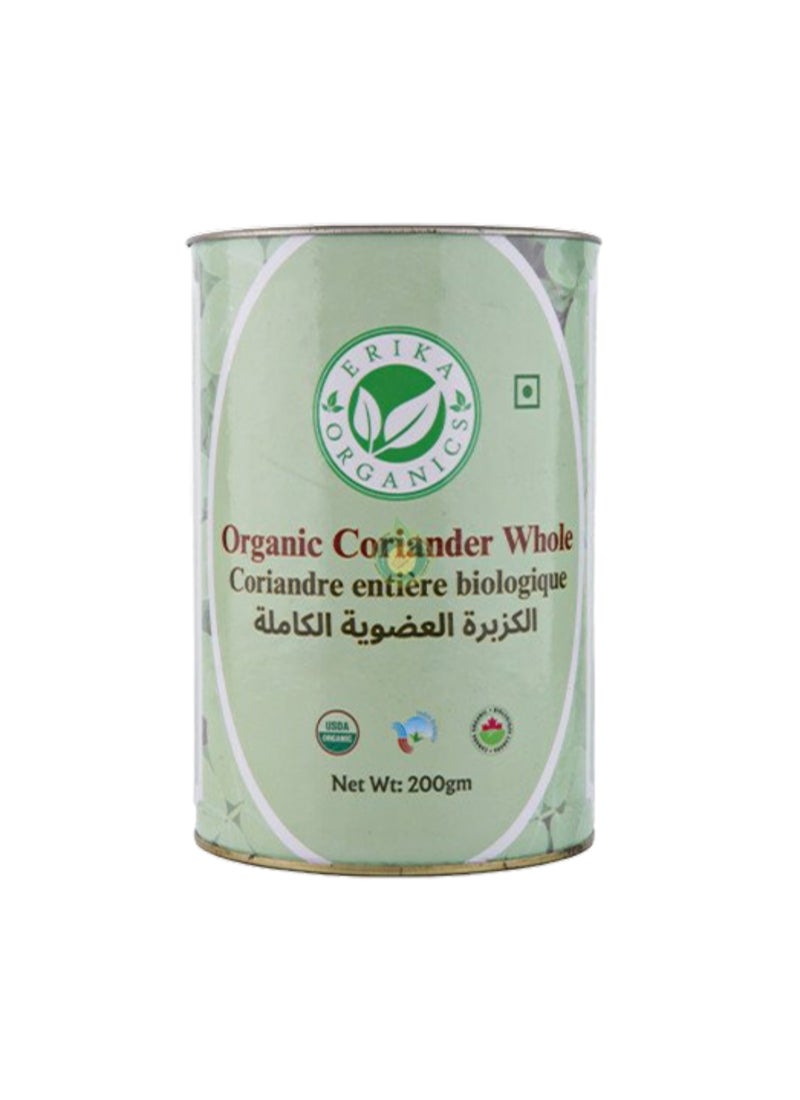 ERIKA ORGANICS Organic Coriander Whole - Image 1