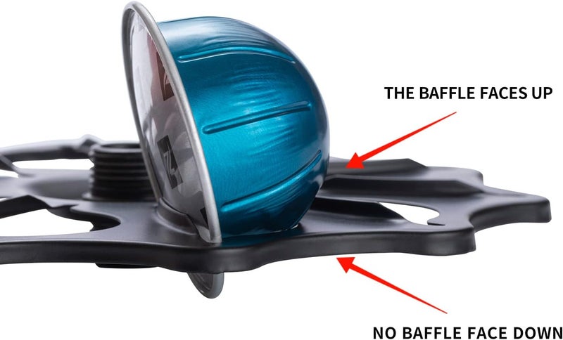 Flagship 6 Tier Coffee Pod Holder Vertuo Carousel Stand Storage for Vertuoline Pod (60 Pods Capacity) - Image 3