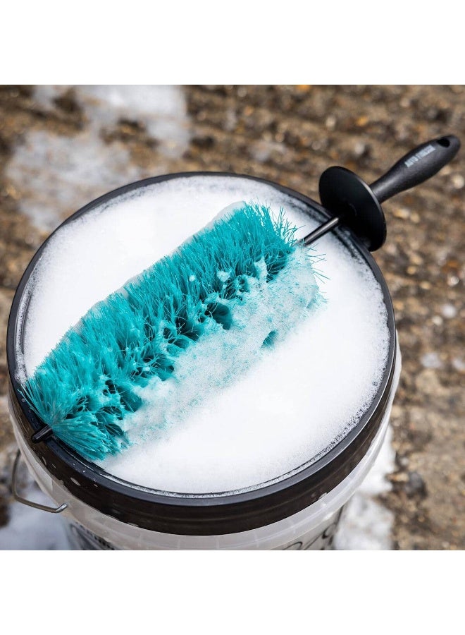 أوتو فينيس فرشاة أوتو فينيس الأسطوانية - فرشاة تنظيف أسطوانية فاخرة للعجلات لتنظيف عميق | شعيرات ناعمة للعجلات المعدنية، والجنوط، والمناطق التي يصعب الوصول إليها | أداة تنظيف دقيقة وآمنة ومرنة ومقاومة للخدوش - Image 1