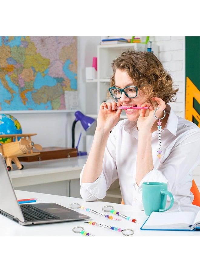 Quantum DIY Keychain Making Kit, Jewelry Making Supplies Beads, for Party Favor Gift Backpack Accessories Holiday Decoration - Image 5