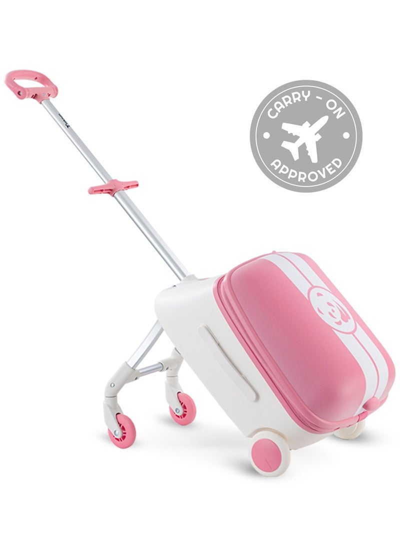TEKNUM 3in1 Ride On Suitcase- Panda - Image 1