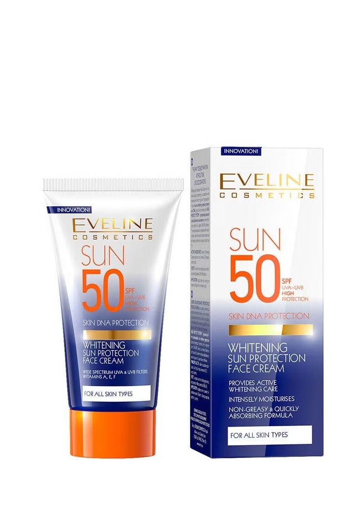 EVELINE COSMETICS Eveline  Sun 50 SPF UVA+UVB High Protection 50ml