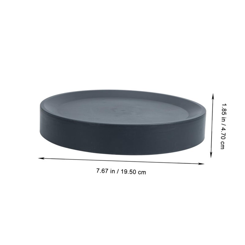 Movable Plant Pot Tray With Wheels Durable Easy Clean Water Catching Saucer - Image 5