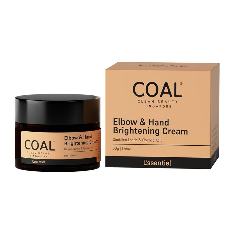 COAL CLEAN BEAUTY COAL Clean Beauty Revitalizing Cream For Men 30g with Elbow Hand Brightening Cream 50g Moisturizes Nourishes Skin Hydrates Nourishes Skin Men Women All Skin Types - Image 3