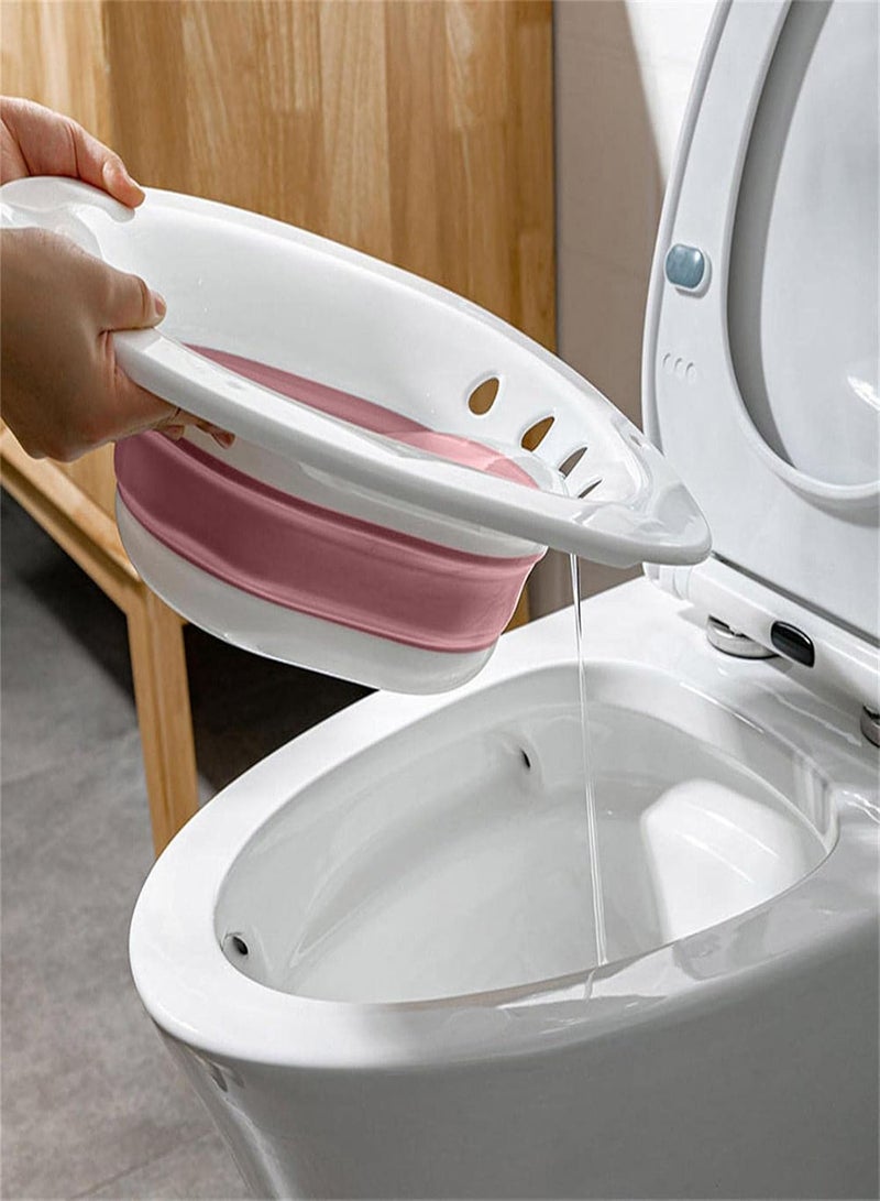 GGOOT Sitz Bath for Hemorrhoids | Folding Toilet Sitz Bath - Pregnant Women Special Wash Basin Bathtub, Bath Tub Soaking for Pregnant Women Hemorrhoid Patient Care - Image 3