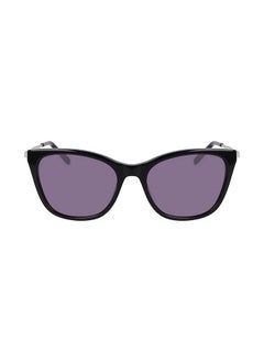 DKNY نظارة شمسية عين القطة للنساء DK711S-001-5518 مقاس العدسة: 55 ملم  - Image 1