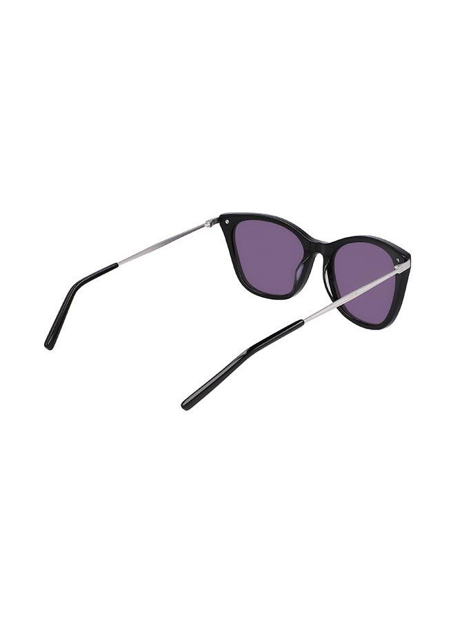 DKNY - Women Cat Eye Sunglasses DK711S-001-5518 Lens Size :  55 mm - Image 1