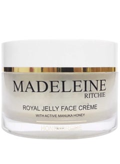 madeleine ritchie MADELEINE RITCHIE HoneyCreme New Zealand Royal Jelly Face Cream with active manuka honey 34 floz jar Original Authentic  Natural antiaging cream 