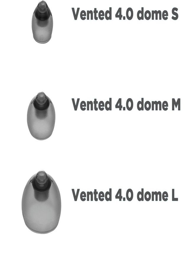 timponchic Phonak Vented Domes 4.0 - (1 Pack / 10-Domes) - Compatible with Marvel, Paradise & Lumity RIC Hearing Aids (Medium) - Image 2