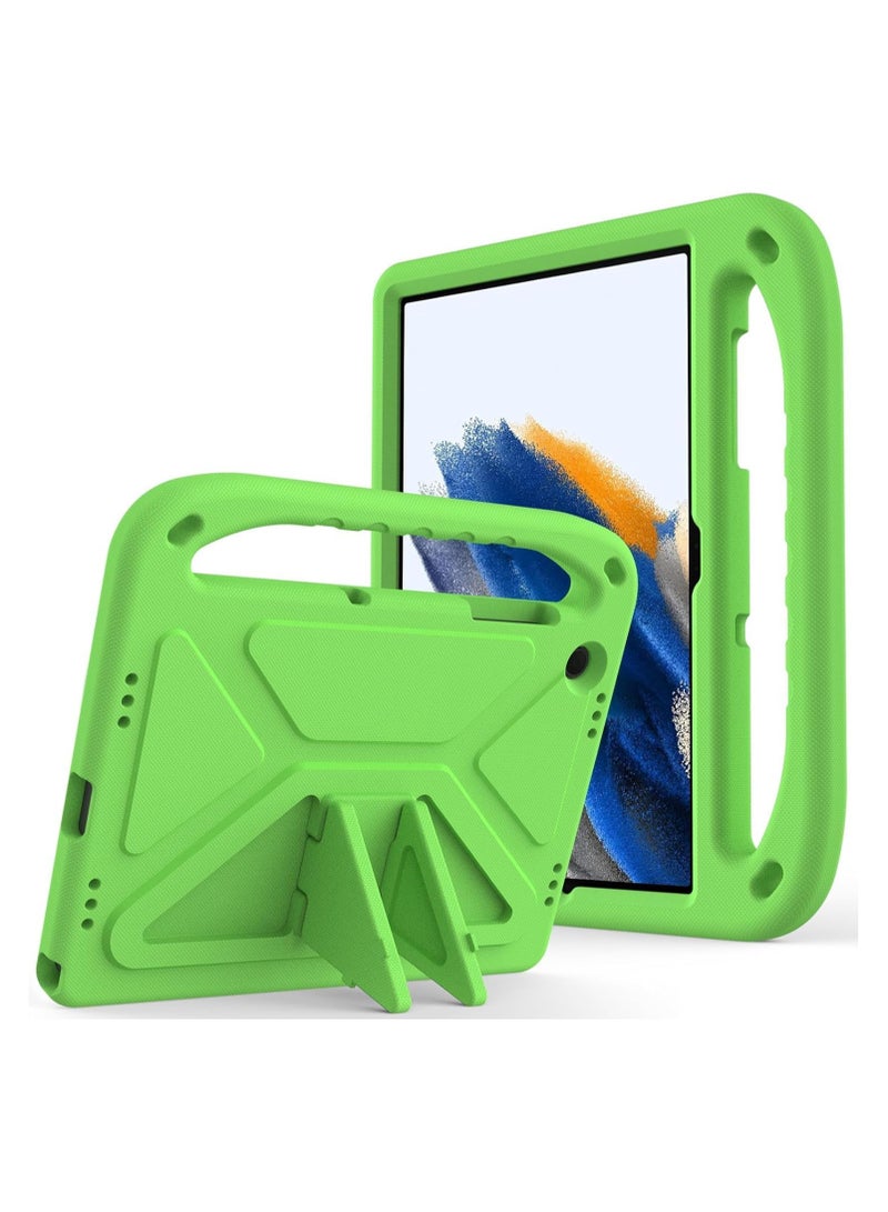 VKL Case Compatible with Samsung Galaxy Tab A9 8.7in (2023) SM-X210/216B Kids Case, Lightweight EVA Kid Friendly Shockproof Protective Case, Handle Stand Heavy Duty Tablet Cover (Green) - Image 1
